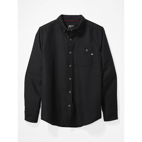 Marmot Aylesbury Clothes - Mens Shirts Black CA6058123 Canada